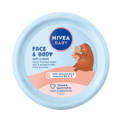 369549 Nivea Baby Face And Body Care Cream 200