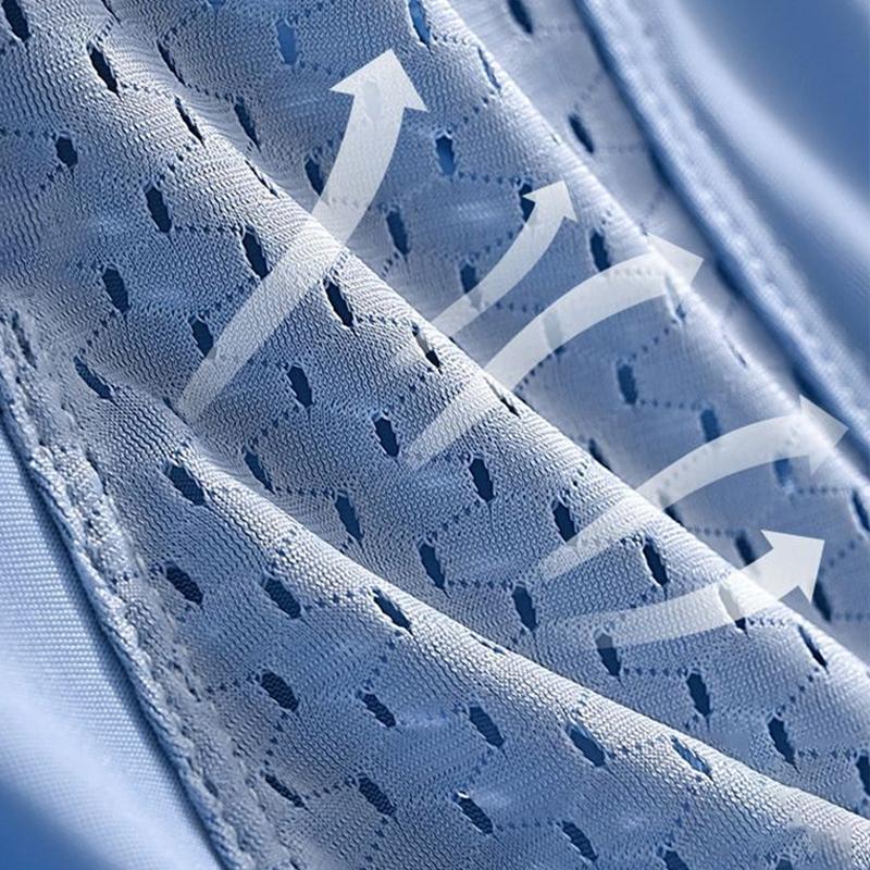 Мужские дышащие трусы-боксеры из ледяного шелка 2XL-5XL, бесшовное мужское нижнее белье со средней посадкой, большие размеры