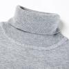 Autumn and Winter Casual Versatile Solid Color Warm Bottoming Shirt Men's Knitted Sweater