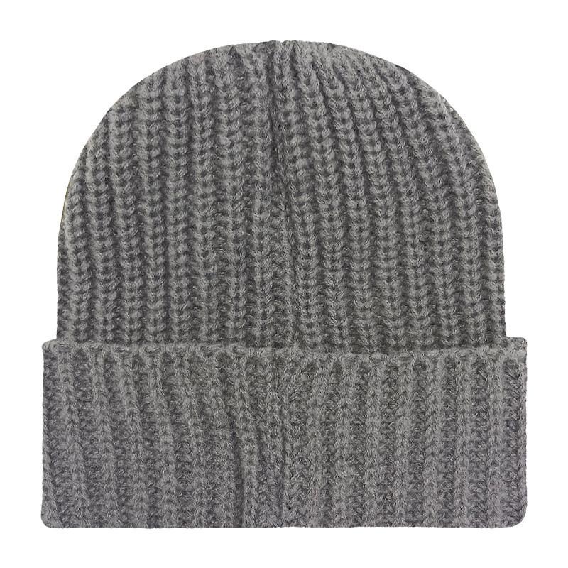 Womens Knitted Striped Beanie Thickened Warm Coldresistant Winter Snowfield