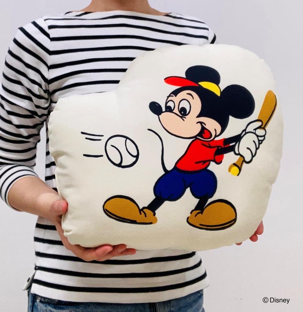 MORIPiLO Подушка Morishita 30 см Disney Pottery Микки Маус мягкая подушка для тела персонаж Товары пушистая высеченная слоновая кость 4621426 (Мисато Маус)