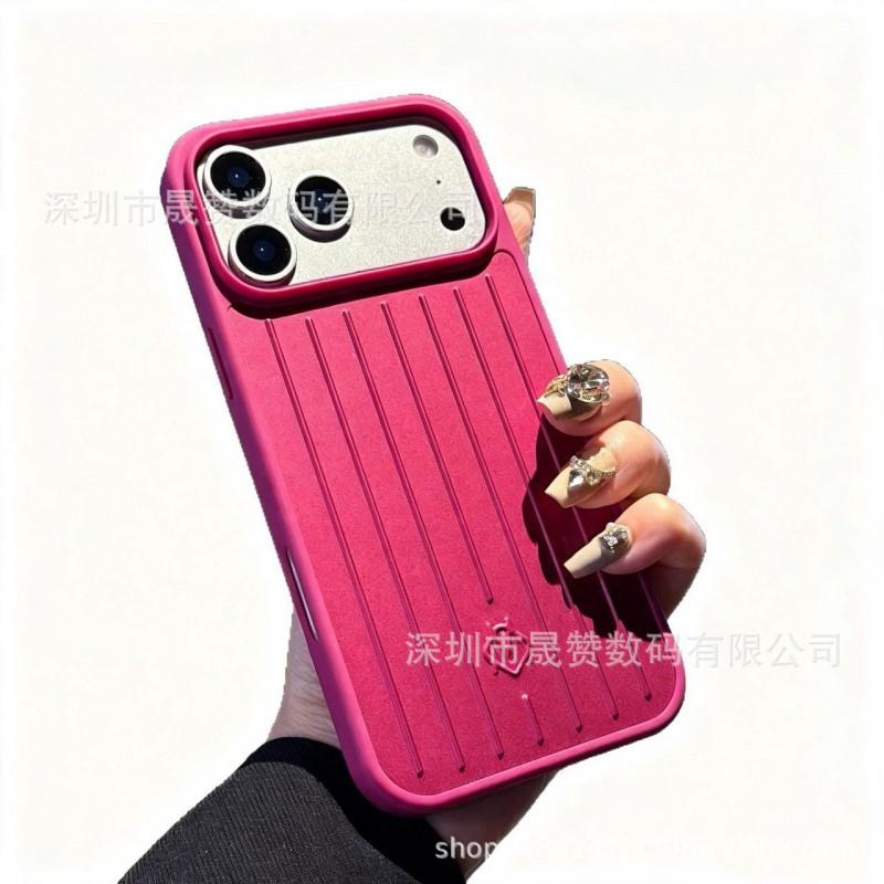 Rimowa Aluminum-Magnesium Alloy Phone Case IPhone 17 Pro Max Full Coverage Large Cutout Soft Edge
