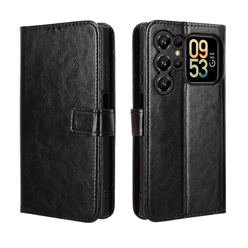 Для Oukitel C62/C62 Pro Кошелек-чехол с подставкой и слотами для карт – Ударопрочный, Пылезащитный, Деловой, Прочный, Флип-чехол из кожи