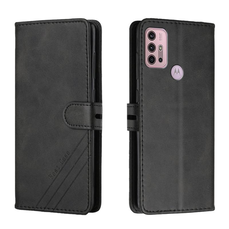 Для Coque Motorola Moto G30 Чехол кожаный флип-чехол для Moto G 30 Чехол для Motorola G30 G10 Funda Магнитные чехлы-кошельки для телефонов