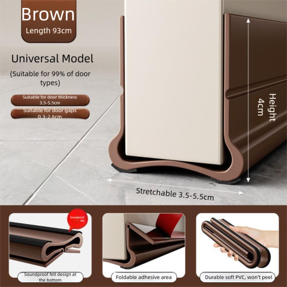 Insect Prevention Weather Stripping Noise Reduction Blocker Door Draft Stopper  Household