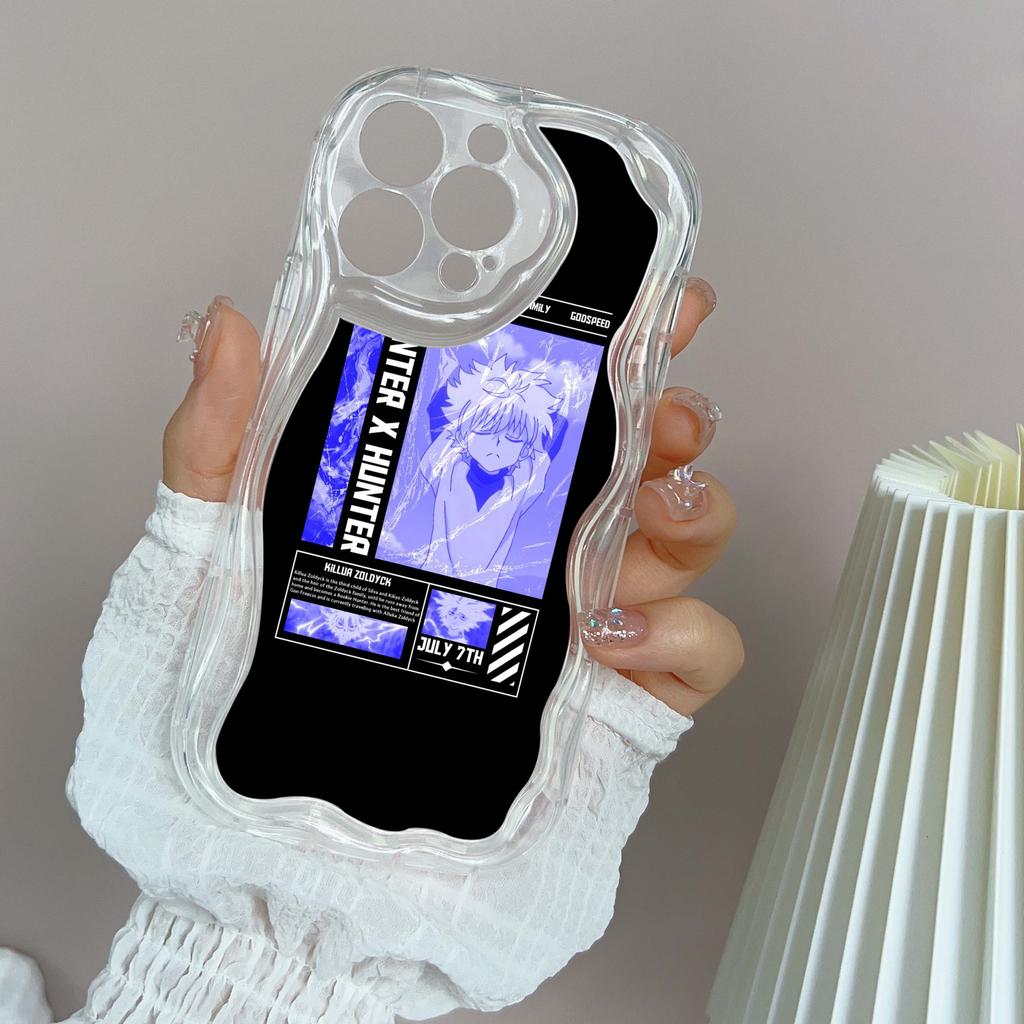Чехлы для телефонов Ae82 Hunter X Hunter Anime Art для Apple iPhone 16 15 14 13 Pro Max 11 12 mini XR 7 8 6s Plus XS Max SE Wave TPU Back Cover