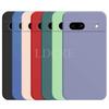 Для Google Pixel 8A чехол жидкий силиконовый чехол для Pixel 8A 8 Pro 7 Pro 6 6A 7A чехол TPU Fundas защитный чехол Pixel 7A чехол