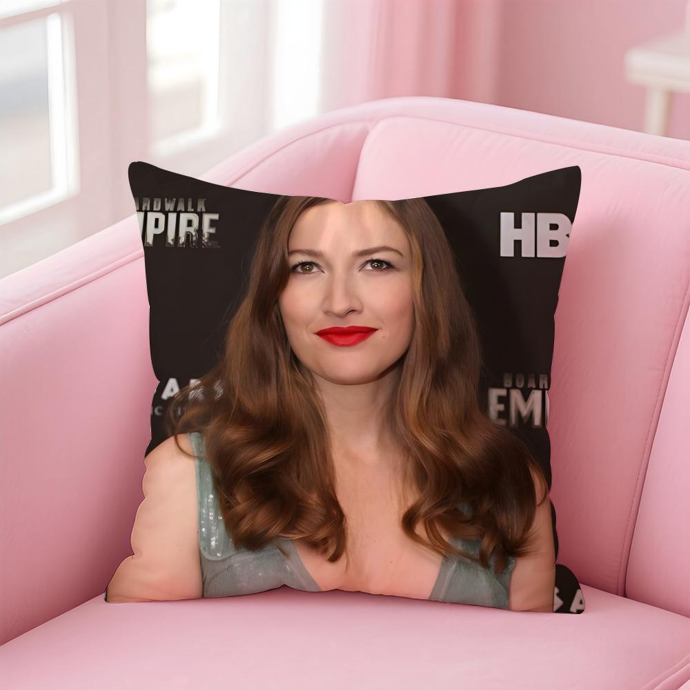 K-Kelly Macdonald Наволочка для подушки Мягкая приятная ткань и скрытая молния