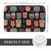 Owl Minimalist Pattern For Printing Non-slip Doormat Floor Mat Carpet Rug for Kitchen Entrance Home Balcony Footpad Mats