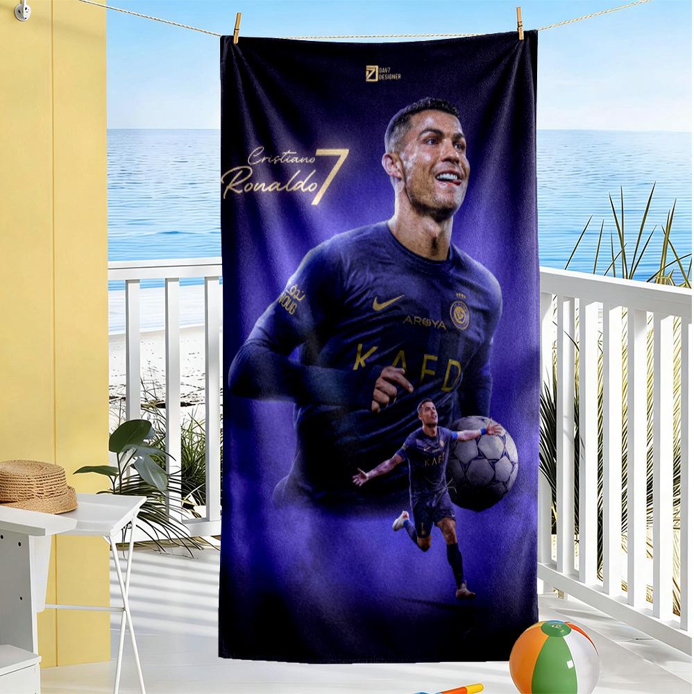 Ronaldo Juventus Legacy Beach Towel High Absorbency & Quick-Dry Comfortable Lightweight