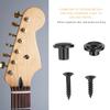 2PCS 5mm 7.8mm String Tree Retainer with Screw for Electric Guitar Part Accessory (Black)
