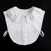 43 Styles Fake Collar Stand Lapel Shirt Detachable Collar Women Lace Floral False Collar Half Shirt Blouse Faux Col