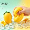 Realistic Fruit Fidget Toy Giant Stress Relief Toy, Mango Pineapple Grape Strawberry Watermelon Banana Fake Calming Squeeze Hand Exerciser for Anxiety