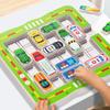 Игра-головоломка Парковка Магнитная игрушечная машинка с 360/750 дорожными задачами Для детей Развивающая мозг Когнитивная STEM Образовательная игрушка Подарок