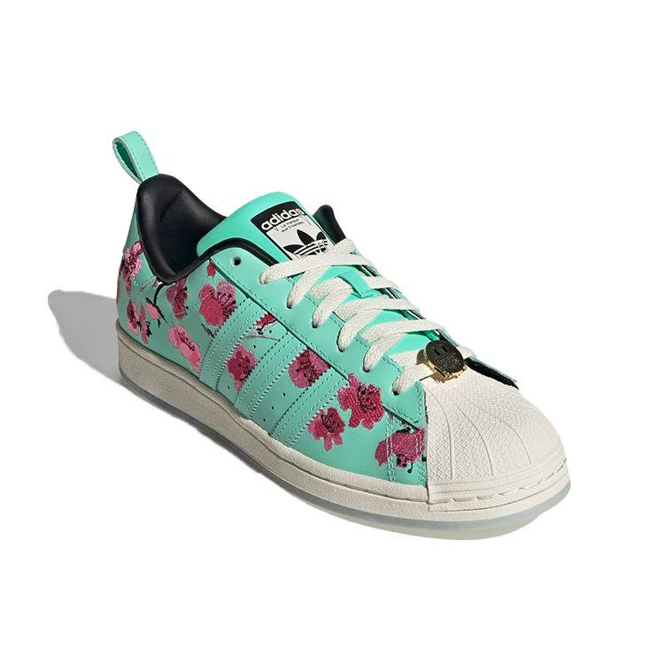 Arizona X Adidas Superstar Green Tea With Ginseng And Honey Unisex Sneakers Chalk-White GZ2877