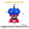 Вибрационный полировальный станок тумблера емкостью 3 кг для металлических ювелирных изделий Вибрационный полировальный станок шлифовальные инструменты