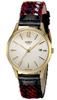 Часы Henry London HL39-S-0430, 38,5 мм, кремовый циферблат, хрусталь из нержавеющей стали, кварцевый механизм, сменный ремешок, официально импортированы, Красный