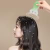 Resin Octopus Comb Head Massager Wide Tooth Meridian Scraping Scalp Brush Acupuncture SPA Gua Sha Health Deep Massage Tool