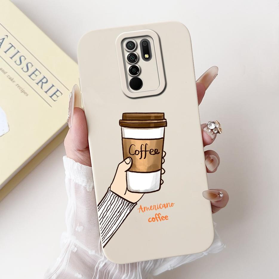 For Xiaomi Redmi 9 Case Stylish Candy Painted Cover Soft TPU Phone Case For Xiaomi Redmi 9 Prime Redm9 Back Covers 6.53'' Bumper