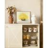 RINTO Art Panel Flower Yellow Bouquet Painting Frame Good Luck Interior Stylish Poster Stand Framed Feng Shui Wealth
