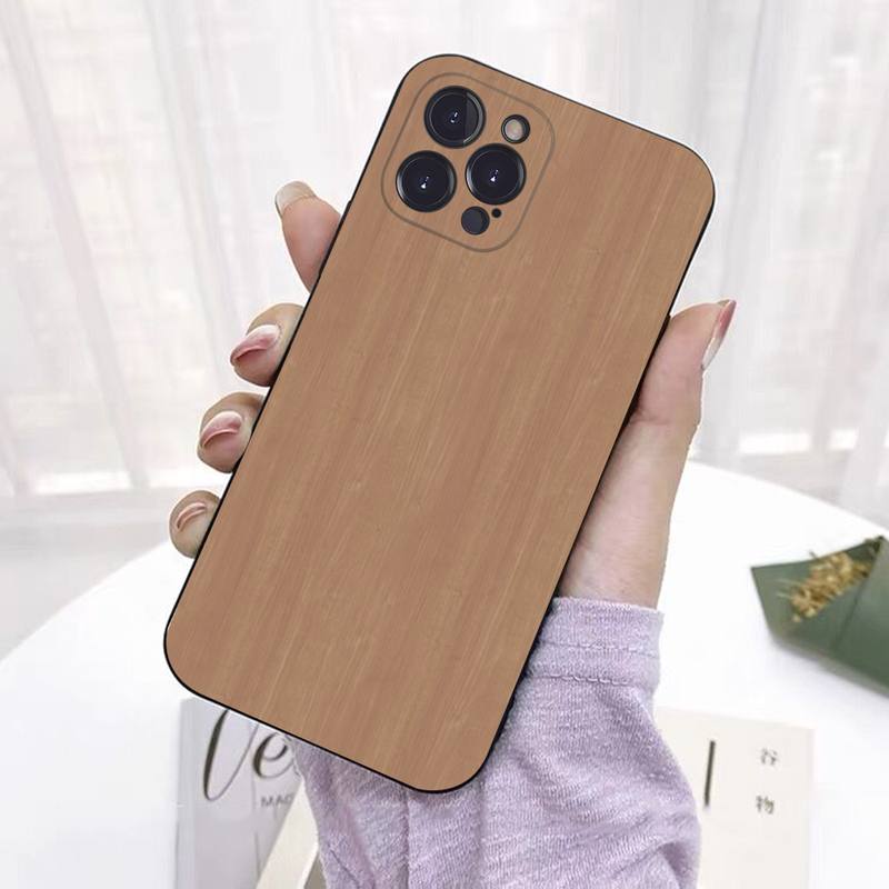 Чехол для телефона с текстурой дерева, мягкий силиконовый для iPhone 14 13 12 11 Pro Mini XS MAX 8 7 6 Plus X 2020 XR Shell