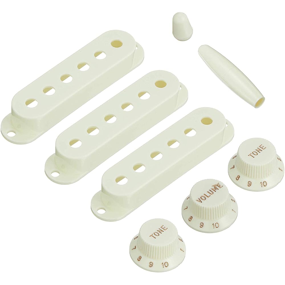 Детали крыла Fender PURE VINTAGE '60S STRATOCASTER ACCESSORY KIT WHITE