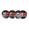56MM 4Pcs Car Styling Aluminum Wheel Center Hub Caps Stickers For Toyota Rav4 Corolla Camry Aqua  Cross Yaris Auris TRD GR Sport CWF1