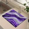 1 шт. Резиновый коврик для сушки яркого фиолетового цвета для кофейни, ресторана, кухни, ковер, коврик для стола, коврик для домашних животных, кофейная посуда