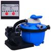 VidaXL Sand Filtration Pumps with Electric Timer Sand Filter Pool Filter with a Durable Pre-filter 450 92291