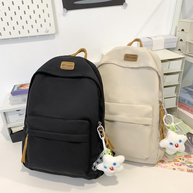 Schoolbag female Japanese trendy brand fashion backpack female college student junior high school student large capacity computer backpack female
