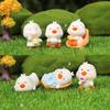 Playful Rubber Duckling Plush Toy - Cute Bathing Duck Series Ornament