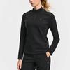 Fila Исследуйте функциональную футболку Optima Simple Спортивная тренировка На открытом воздухе Удобная Дышащая Приталенная Универсальная Футболка с длинным рукавом A11W617210FBK