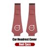 Car Stickers Leather Headrest Protective Cover Storage Bag For Volvo XC40 XC60 XC70 XC90 T6 V40 V60 V90 S60 S80 S90 OE8