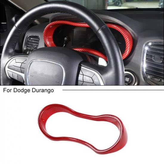 Dash trumet Cluster Decor Cover Trim Frame Bezel Ring For Dodge Durango 2014+