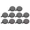 5 Pair L-02 Black Resin Durable Mute Mountain Bike Disc Brake Pad Bicycle Cycling Accessory