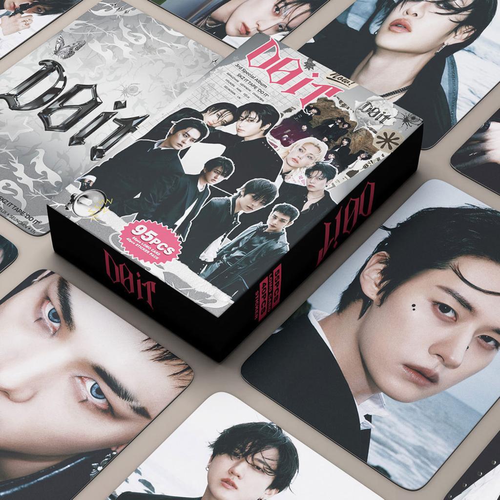 55 карточек 40 наклеек Маленькие фотокарточки со звездами, мерч и коллекционные карточки ЛОМО.