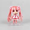 Аниме премиум качества Hatsune Miku Sakura Miku Nendoroid 500 ПВХ фигурка для детей