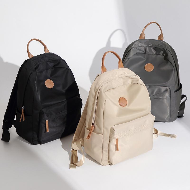 Fashionable Nylon Oxford Cloth Large Capacity Backpack Commuting Backpack Fashionable Simple Computer Bag Casual Travel