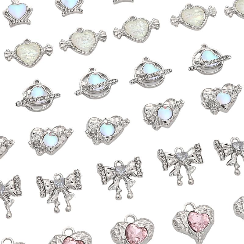 Metal Butterfly Candy Pendants for Jewelry Making DIY Bracelet Necklace Charms