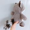 55 см кавайный енот, плюшевая игрушка, милый енот, милые мягкие животные, кукла, подушка для девочек, детский подарок на день рождения