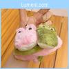 Cute Stuffed Animal Keyring With Soft Material For Backpack And Keys
