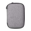 AI Voice Recorder Travel Case Water Proof EVA Shockproof Foam Large Capacity Carrying Bag for PLAUD NotePin Grey