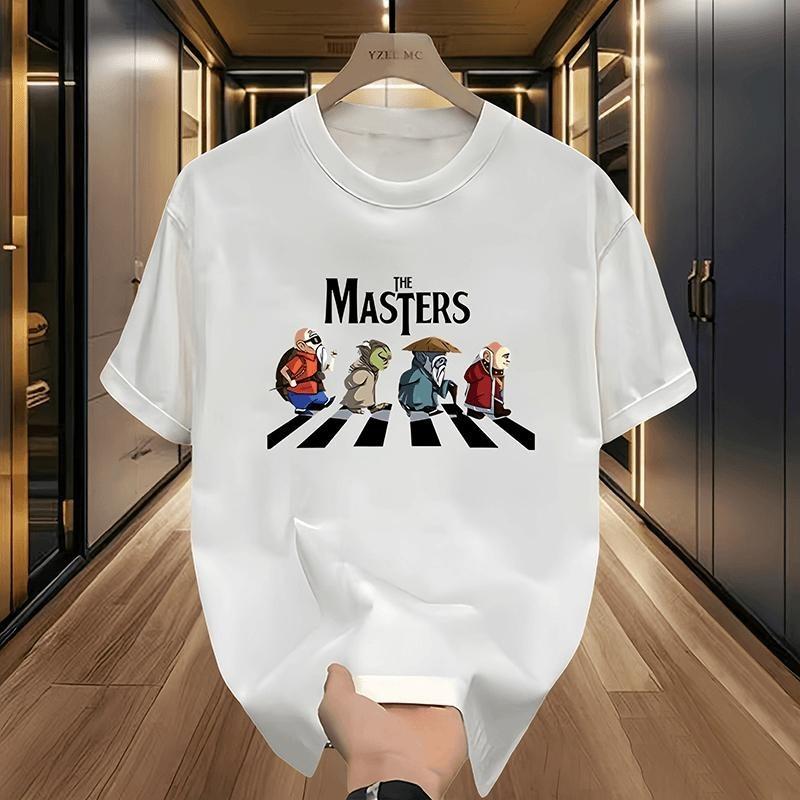 Dragon Ball Anime Master Roshi Printed Tshirt Unisexs And Womens Tshirt Unisexs Top Sports Tshirt 2026 Summer New Tee