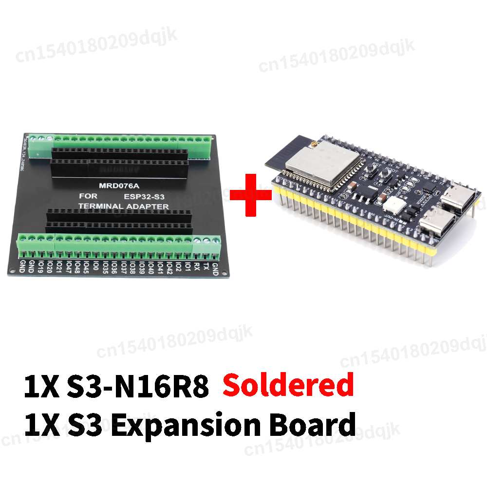 ESP32 S3 Development Board ESP32-S3-DevKitC-1 Bluetooth 2.4G Wifi Module for Arduino 8MB PSRAM 16MB FLASH N16R8 Dual Type-C