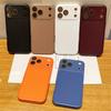 Чехол для телефона iPhone 17 Pro Max однотонный: Подходит для больших окон и моделей от 14 до 17