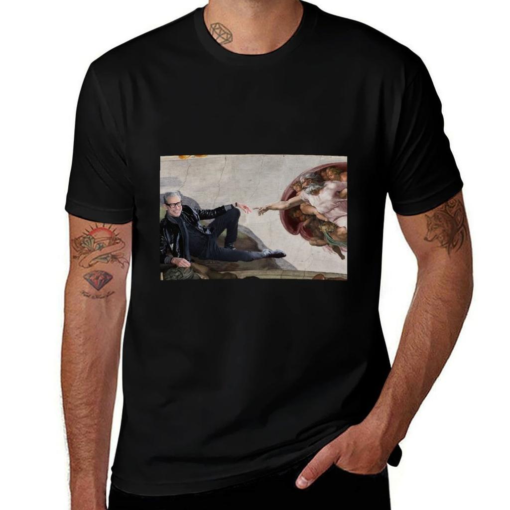 Creation Of Jeff Tshirt Basic Solid Color Short Sleeve Tshirt