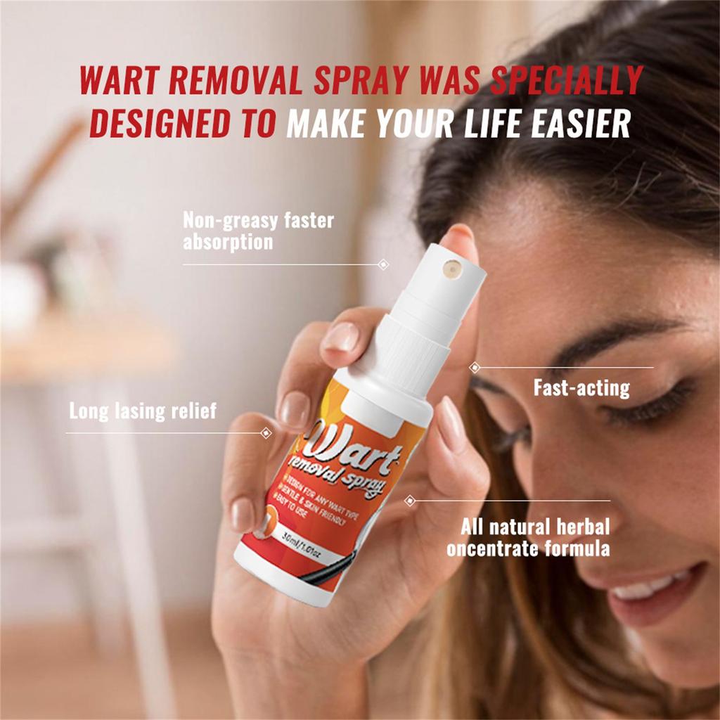 Спрей для удаления кожи 30 мл, Быстродействующий, Длительное облегчение, Растительный спрей для удаления кожи