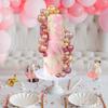56 PCS Ball Cake Picks Colorful Ball Shaped Cake Topper Pearl Balls Cupcake Cake Insert Topper for Wedding Birthday Party