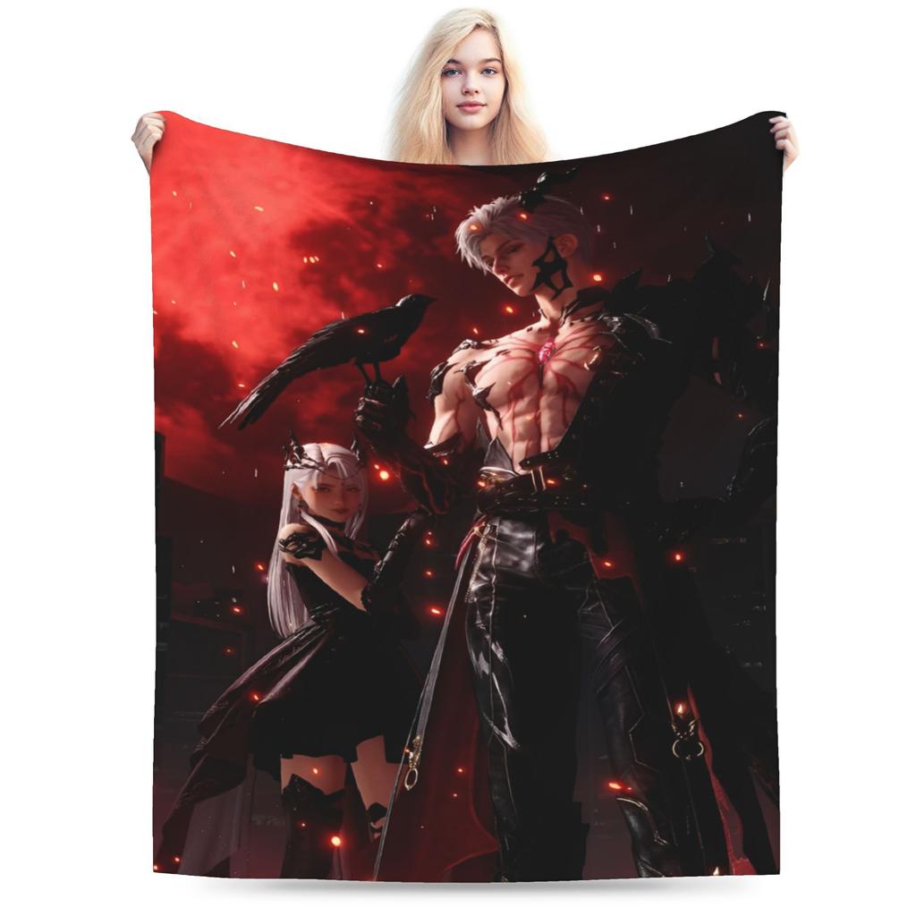 New Love and Deepspace Sylus Blanket Super Soft Fleece Cozy Throw Blankets Machine Washable