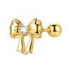925 Silver Charms Colorful Bow Set Earrings Ring Beads Pendant for Women Bracelets Necklaces DIY Jewelry Gift